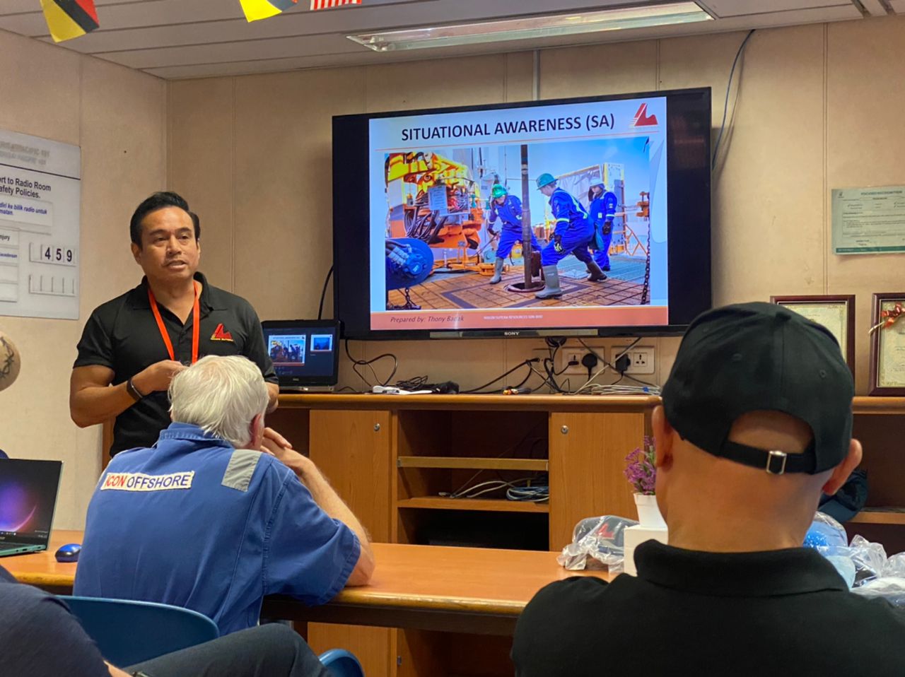 Provision of Magni Sutera HSSE Trainer on Icon Caren Rig