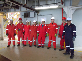 Provision of Magni Sutera HSSE trainer on Icon Caren Rig