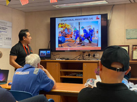 Provision of Magni Sutera HSSE trainer on Icon Caren Rig