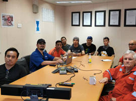 Provision of Magni Sutera HSSE trainer on Icon Caren Rig