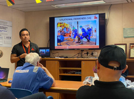 Provision of Magni Sutera HSSE trainer on Icon Caren Rig