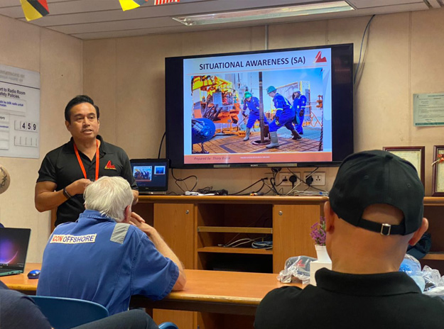 Provision of Magni Sutera HSSE Trainer on Icon Caren Rig